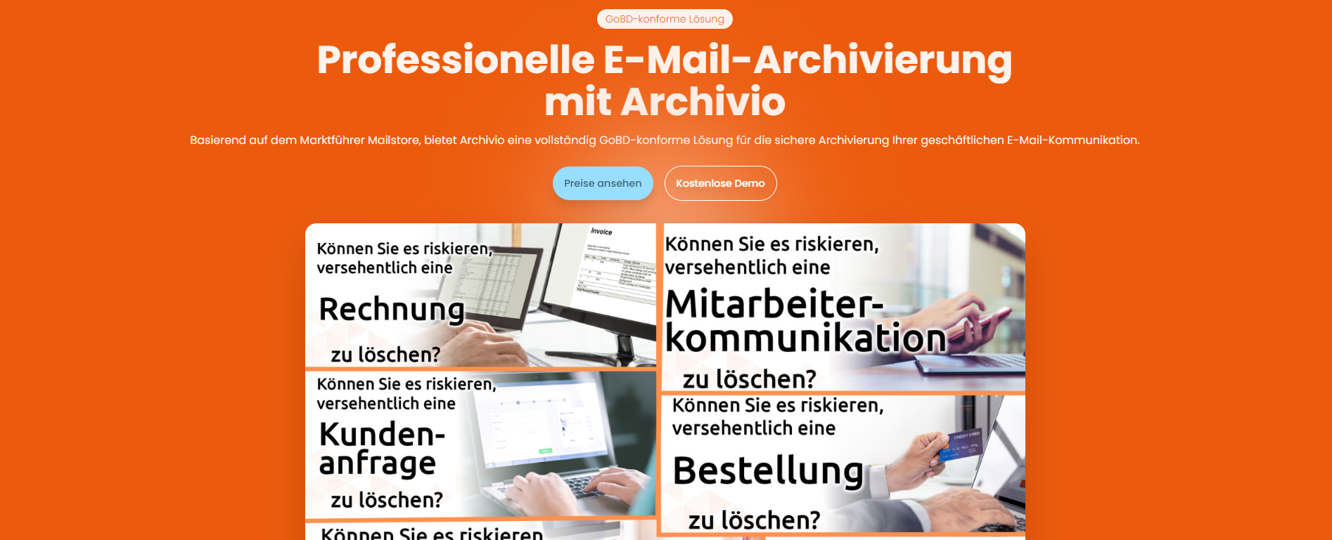 Archivio E-Mail-Archivierung