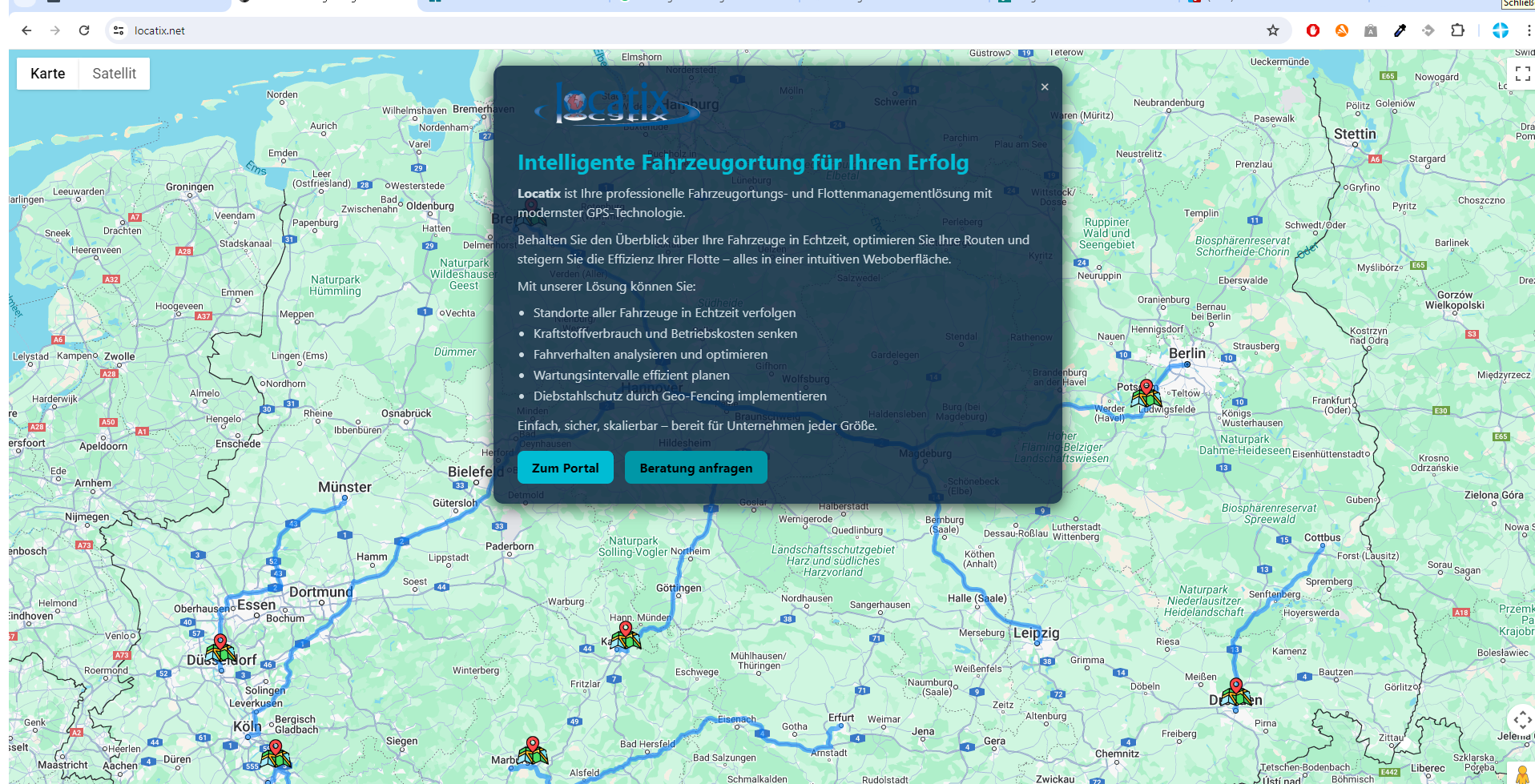 Locatix Fahrzeugortung 