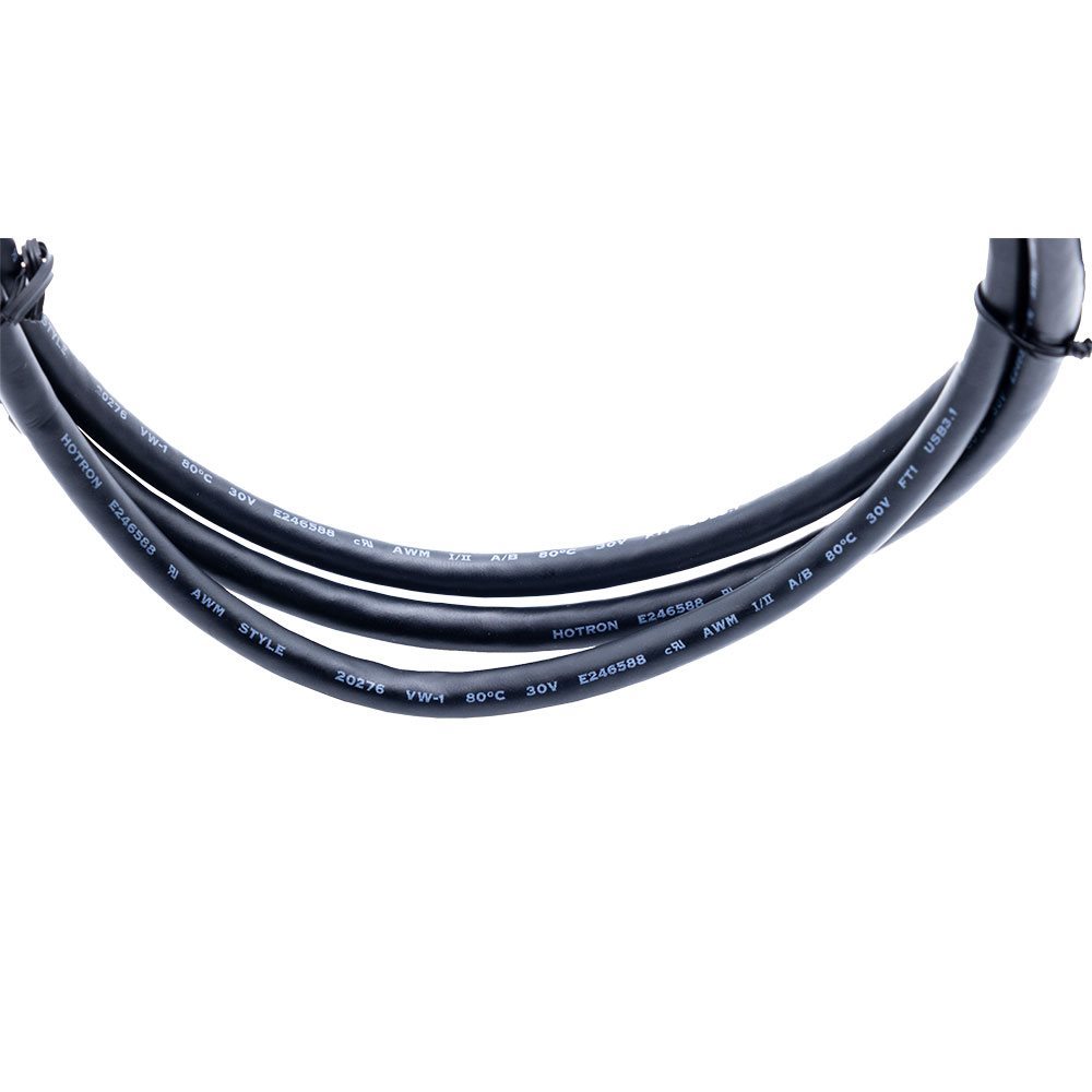 Kabel USB-C <=> USB-C 3.2 Gen1, 5 Gbit/s, 1m black Power Delivery 3.0, 20V, 5A, 100W